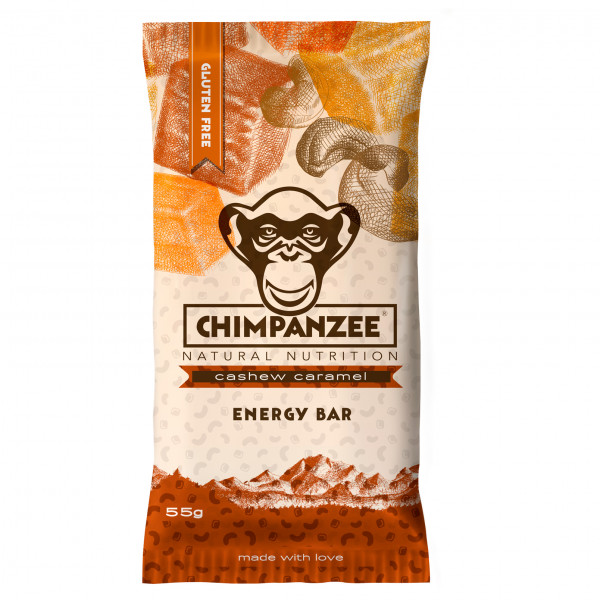 Image of Chimpanzee - Energy Riegel Cashew Caramel - Energieriegel Gr 55 g