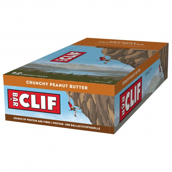 Image of Clif Bar - Crunchy Peanut Butter - Energieriegel Gr 12 x 68 g bei Bergfreunde.ch - der Outdoor Shop