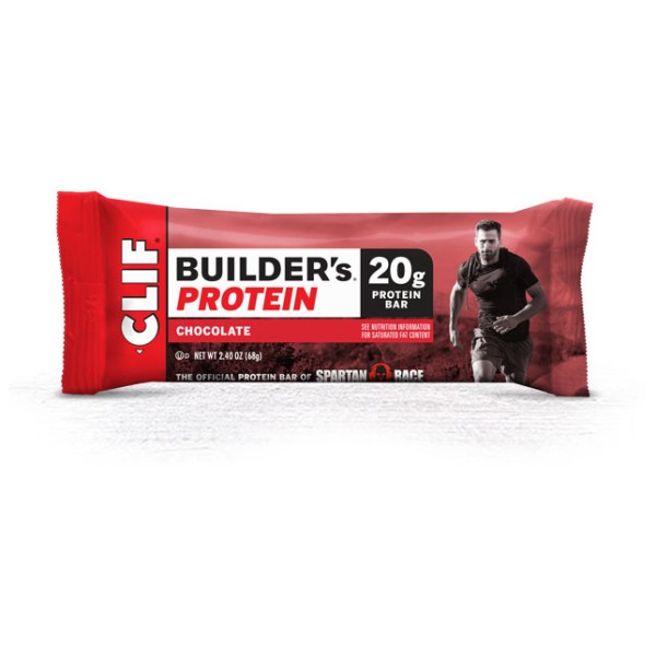 Image of Clif Bar - Builder's Chocolate - Energieriegel Gr 12 x 68 g;68 g bei Bergfreunde.ch - der Outdoor Shop