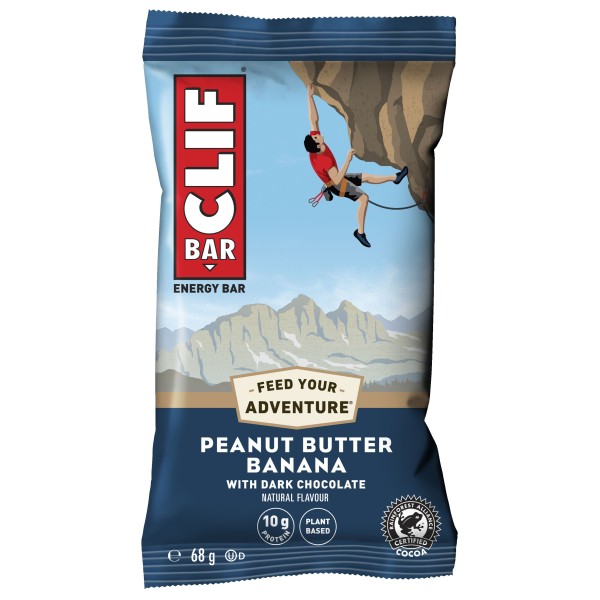 Image of Clif Bar - Peanut Butter Banana with Dark Chocolate - Energieriegel Gr 12 x 68 g;68 g bei Bergfreunde.ch - der Outdoor Shop