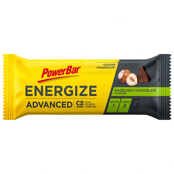Image of PowerBar - Energize Advanced - Energieriegel Gr 55 g choco hazelnut bei Bergfreunde.ch - der Outdoor Shop