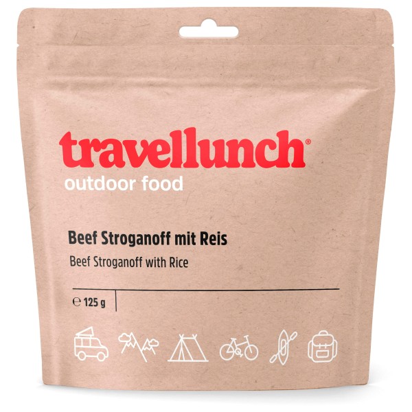 Image of Travellunch - Beef Stroganoff mit Rindfleisch und Reis Gr 250 g bei Bergfreunde.ch - der Outdoor Shop