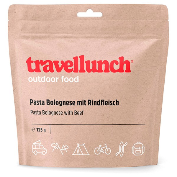 Image of Travellunch - Nudeln Bolognese mit Rindfleisch Gr 125 g