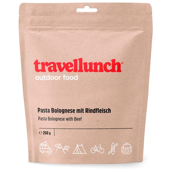 Image of Travellunch - Nudeln Bolognese mit Rindfleisch Gr 250 g