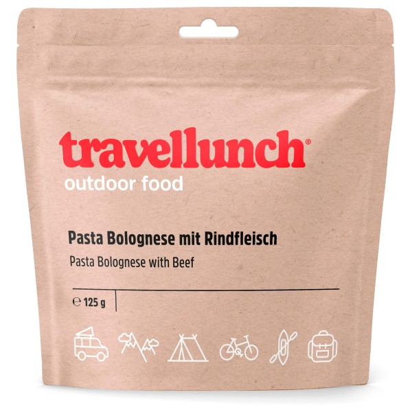 Image of Travellunch - Nudeln Bolognese mit Rindfleisch Gr 250 g bei Bergfreunde.ch - der Outdoor Shop