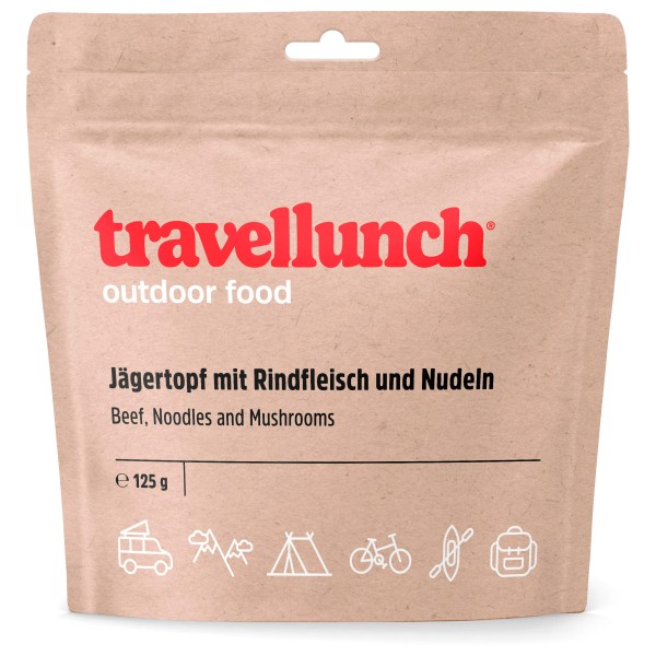 Image of Travellunch - Jägertopf mit Rindfleisch und Nudeln Gr 125 g;250 g bei Bergfreunde.ch - der Outdoor Shop