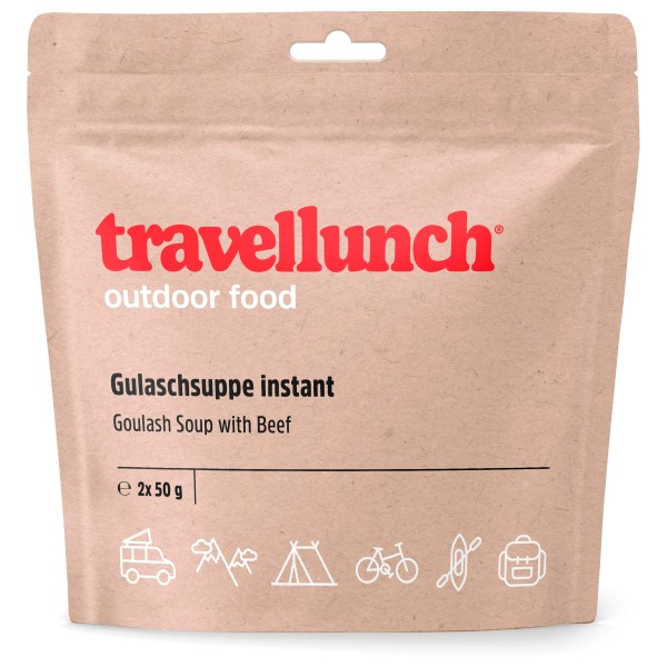 Travellunch - Gulaschsuppe mit Rindfleisch Gr 2 x 50 g