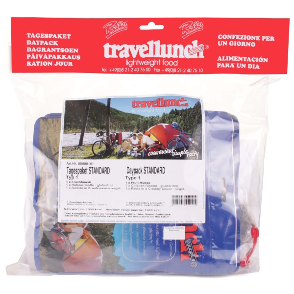 Image of Travellunch - Tagespaket 'Standard' Gr 500 g bei Bergfreunde.ch - der Outdoor Shop