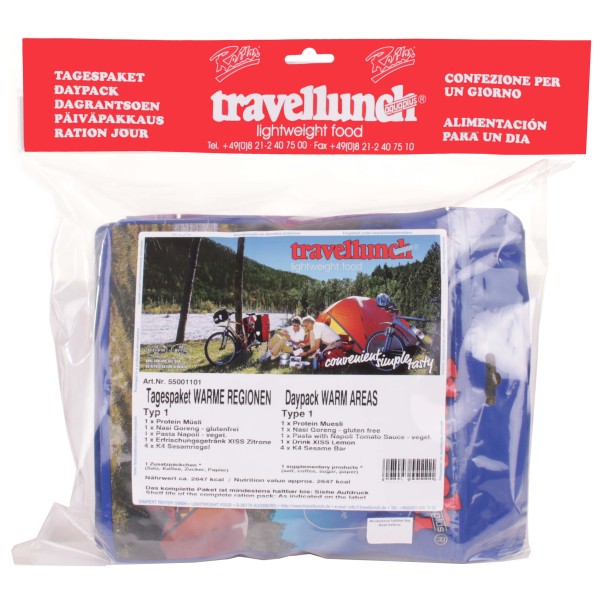 Image of Travellunch - Tagespaket 'warme Regionen' Gr 700 g bei Bergfreunde.ch - der Outdoor Shop