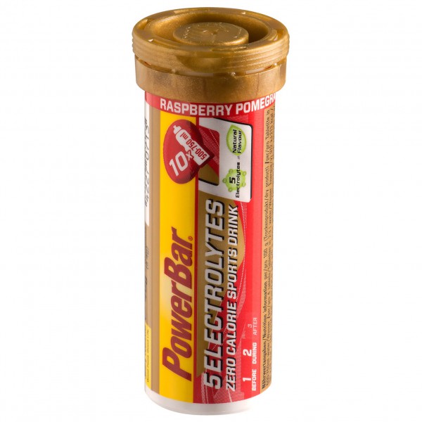 Image of PowerBar - 5 Electrolytes Raspberry-Pomegranate - Energiegetränk Gr 10 x 4 g raspberry pomegranate bei Bergfreunde.ch - der Outdoor Shop