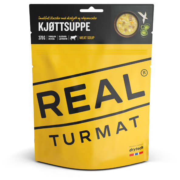 Real Turmat Meat Soup Outdoor Lebensmittel (Gr 55 g)