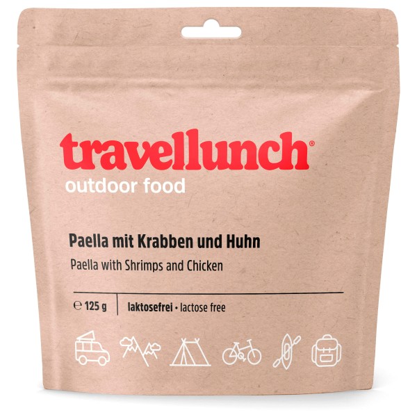 Image of Travellunch - Paella mit Krabben und Huhn (Laktosefrei) Gr 125 g;250 g bei Bergfreunde.ch - der Outdoor Shop