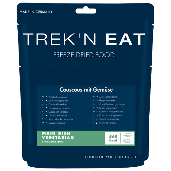 Trekn Eat Couscous mit Gemüse Expeditionsnahrung (Gr 160 g)