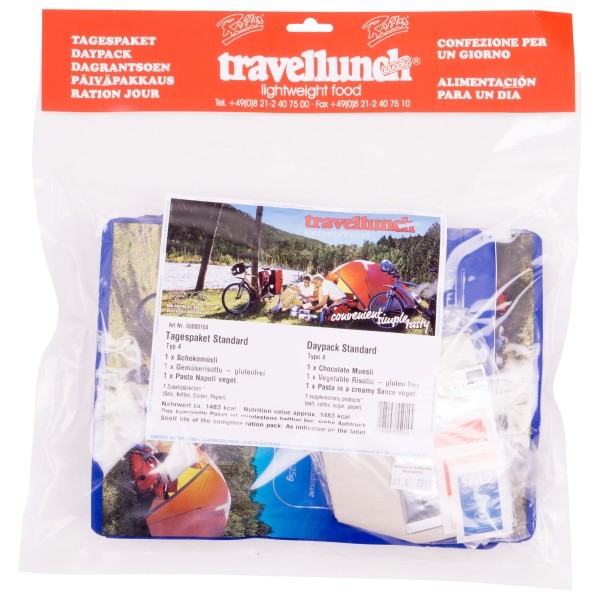 Image of Travellunch - Tagespaket ''standard'' Typ 4 Vegetarisch Gr 500 g bei Bergfreunde.ch - der Outdoor Shop