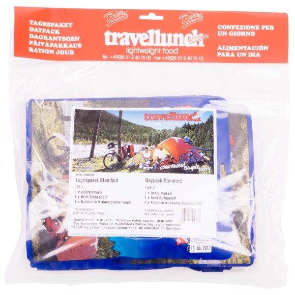 Image of Travellunch - Tagespaket ''Warme Regionen'' Typ 3 Gr 700 g bei Bergfreunde.ch - der Outdoor Shop