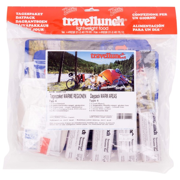 Image of Travellunch - Tagespaket ''Warme Regionen'' Typ 4 Veget. Gr 700 g bei Bergfreunde.ch - der Outdoor Shop