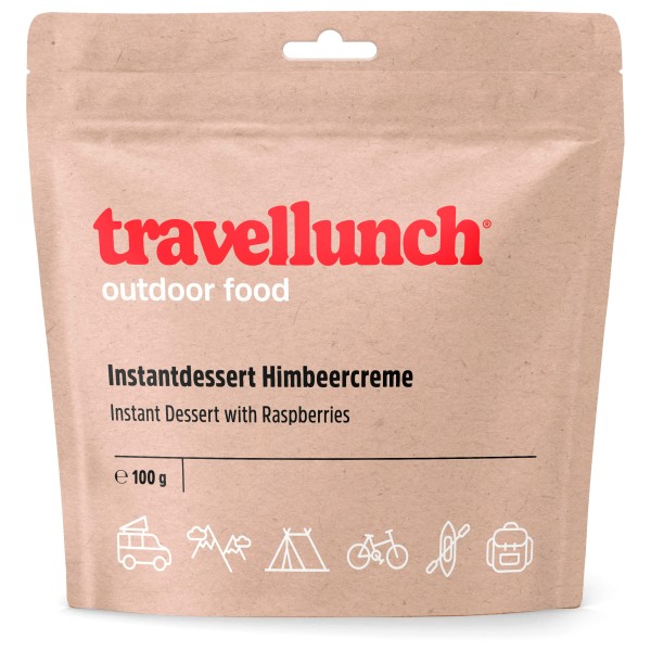 Travellunch - Instantdessert Himbeercreme Gr 100 g