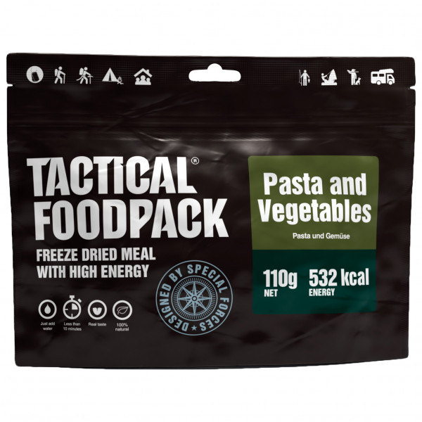 Image of TACTICAL FOODPACK - Pasta and Vegetables Gr 110 g