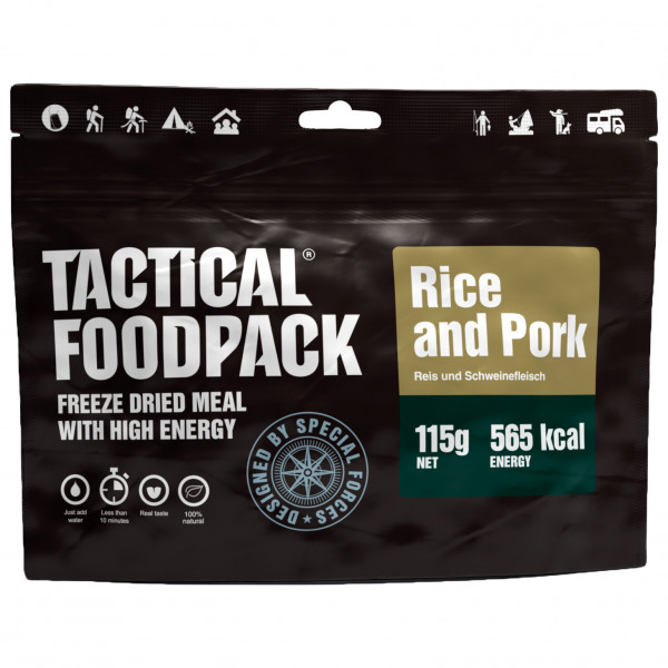 Image of TACTICAL FOODPACK - Rice and Pork Gr 115 g