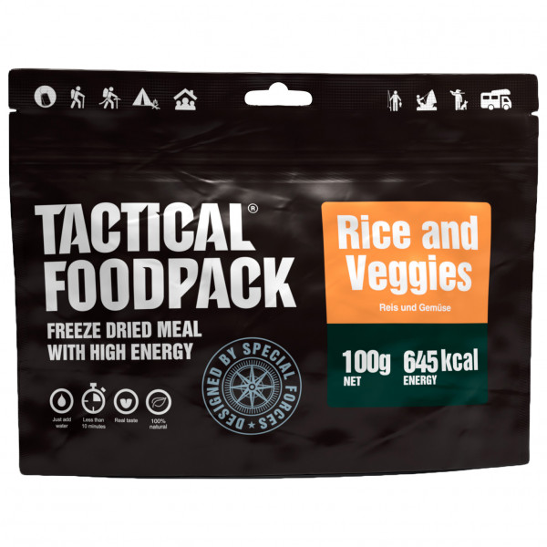 TACTICAL FOODPACK - Rice and Veggies Gr 100 g