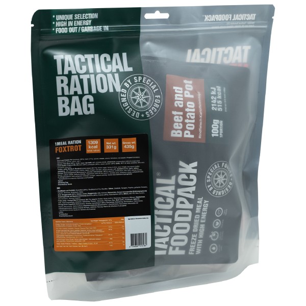 Image of TACTICAL FOODPACK - Ration Foxtrot Gr 331 g bei Bergfreunde.ch - der Outdoor Shop