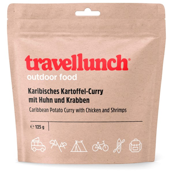 Image of Travellunch - Karibisches Kartoffel-Curry mit Huhn + Krabben Gr 250 g bei Bergfreunde.ch - der Outdoor Shop