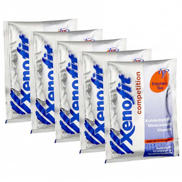 Image of Xenofit - Competition Früchte-Tee - Energiegetränk Gr 5 x 43 g - Portionsbeutel für 5 x 0,5 l bei Bergfreunde.ch - der Outdoor Shop