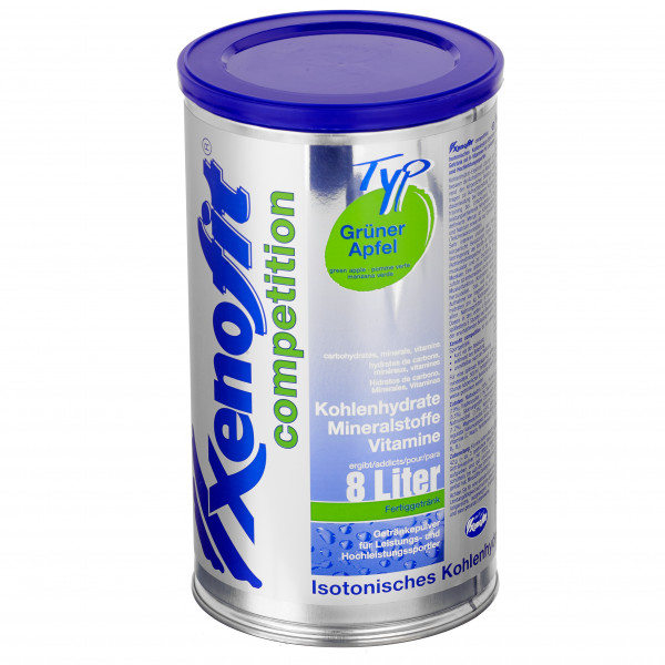 Image of Xenofit - Competition Grüner Apfel - Energiegetränk Gr 5 x 43 g - Portionsbeutel für 5 x 0,5 l;672 g - für 8 l bei Bergfreunde.ch - der Outdoor Shop