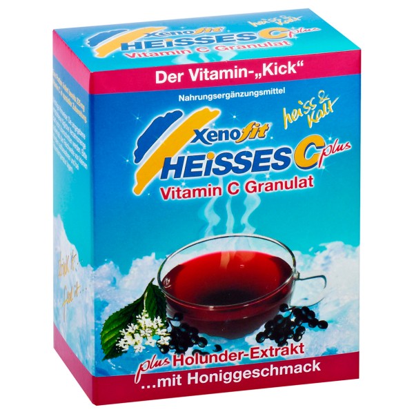 Image of Xenofit - Heisses C Plus Holunder / Honig - Nahrungsergänzungsmittel Gr 10 Portionsbeutel à 9 g bei Bergfreunde.ch - der Outdoor Shop