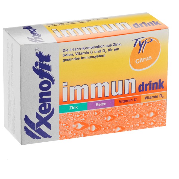 Image of Xenofit - Immun Drink Citrus - Nahrungsergänzungsmittel Gr Packung mit 20 Portionsbeuteln bei Bergfreunde.ch - der Outdoor Shop