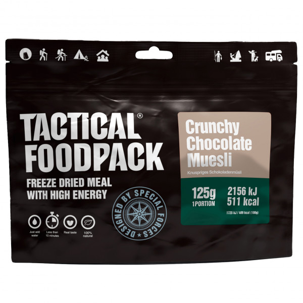Image of TACTICAL FOODPACK - Crunchy Chocolate Muesli Gr 125 g