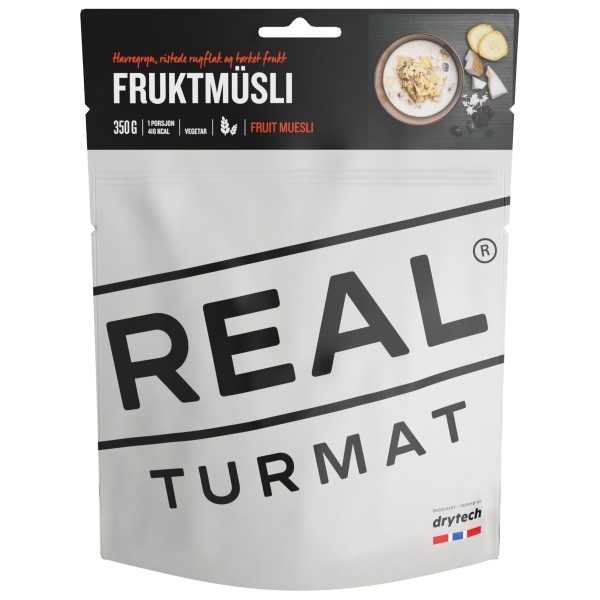 Real Turmat Fruit Muesli with Apple Outdoor Lebensmittel (Gr 115 g)