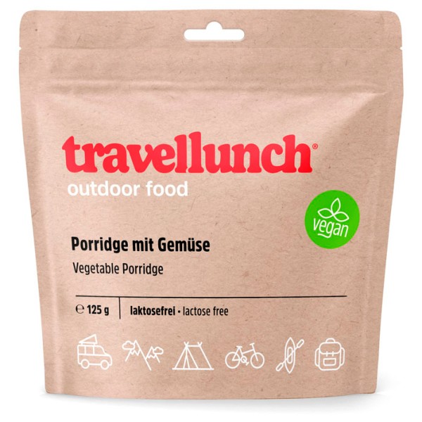 Travellunch - Porridge mit Gemüse laktosefrei & vegan Gr 125 g