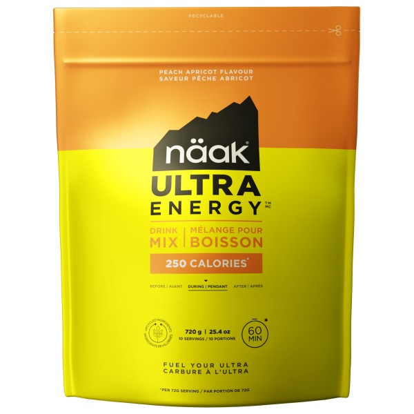Näak Ultra Energy Drink Mix Peach Apricot Getränkepulver (Gr 700 g)