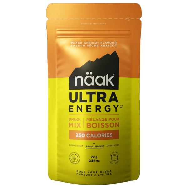 Näak - Ultra Energy Drink Mix Peach Apricot Single - Getränkepulver Gr 72 g
