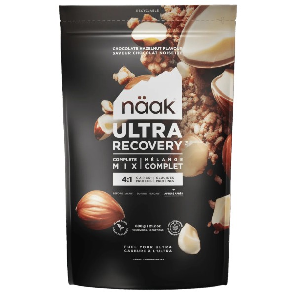 Näak - Ultra Recovery Complete Mix Chocolate Hazelnut - Recoverygetränk Gr 600