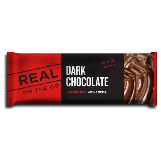 Image of Real Turmat - Dark Chocolate - Energieriegel Gr 50 g schwarz/rot bei Bergfreunde.ch - der Outdoor Shop
