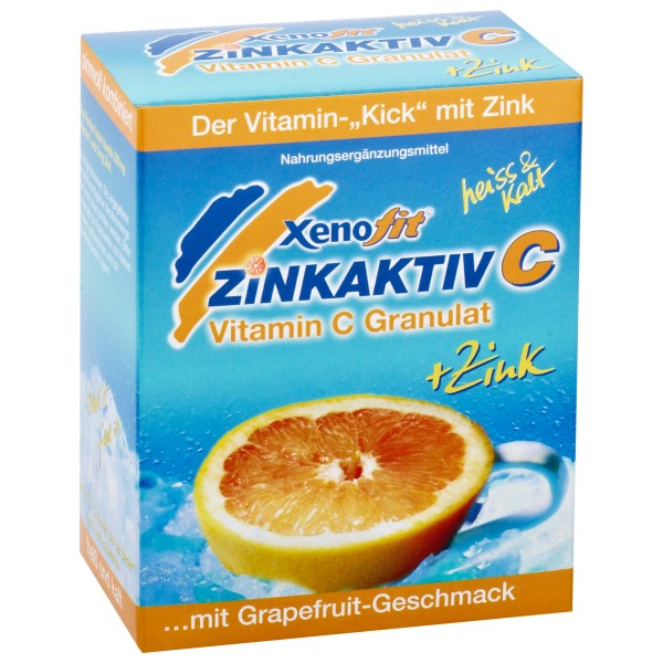 Image of Xenofit - Zinkaktiv C Grapefruit - Getränkepulver Gr 10 Portionsbeutel á 9 g bei Bergfreunde.ch - der Outdoor Shop