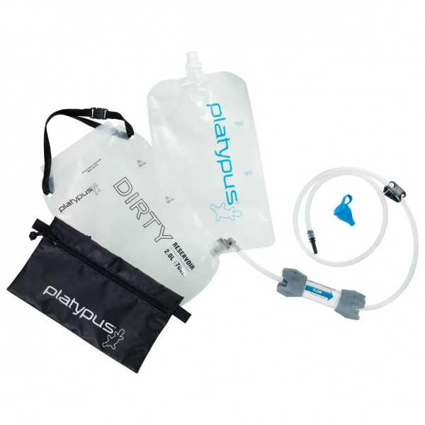 Image of Platypus - GravityWorks 2.0L System Complete Kit - Filter Gr 2 l transparent bei Bergfreunde.ch - der Outdoor Shop