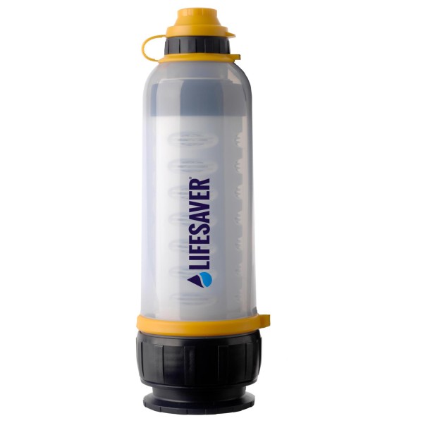 LifeSaver Bottle Wasserfilter Wasserfilter (Gr One Size |schwarz/gelb)