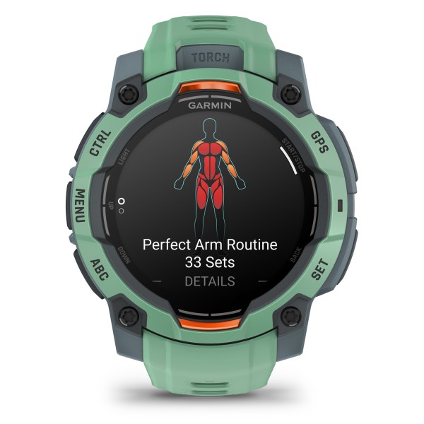 Garmin Instinct 3 Amoled 45 mm Multifunktionsuhr (twilight / neo)