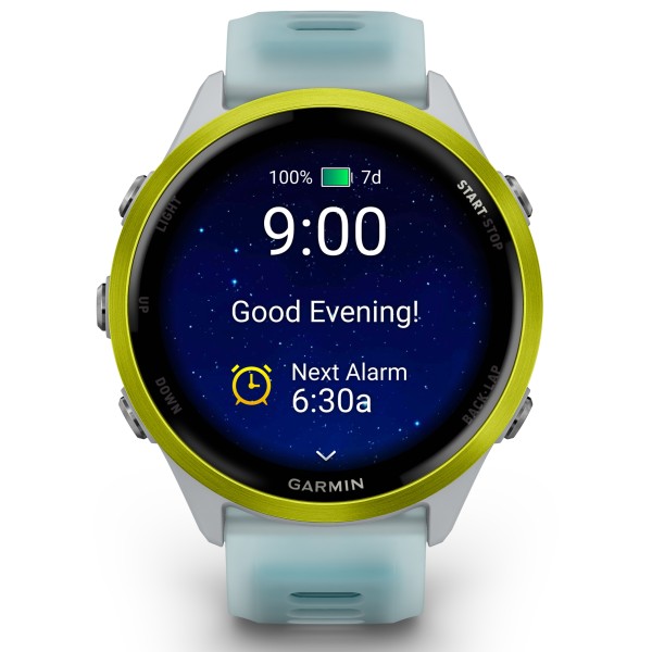 Garmin Forerunner 570 47 mm Multifunktionsuhr (weiß/gelb)