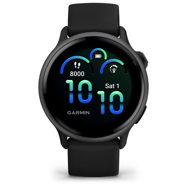 Garmin - Vivoactive 6 - Multifunktionsuhr schwarz/ slate aluminium