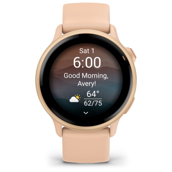 Garmin Vivoactive 6 Multifunktionsuhr Yoga (rosa)