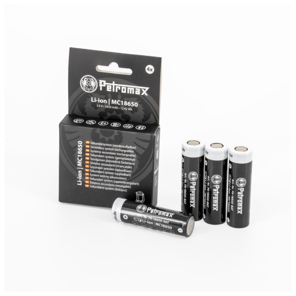 Petromax – Akku 18650 – Accu Zwart