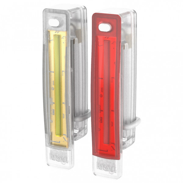 Image of Knog - Plus Free Twinpack - LED-Lampe Gr One Size grau bei Bergfreunde.ch - der Outdoor Shop