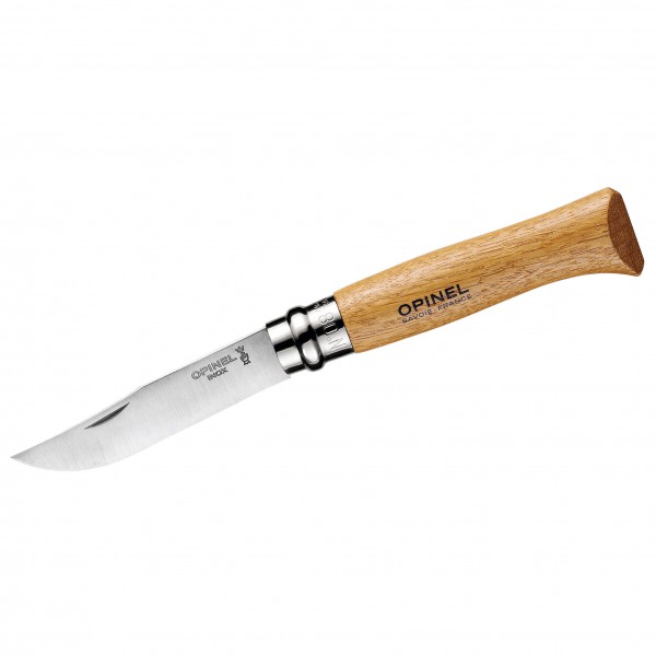 Image of Opinel - Edelstahl Eiche - Messer Gr 8 (11 cm) eichenholz bei Bergfreunde.ch - der Outdoor Shop