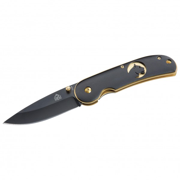 Image of Puma Tec - Einhandmesser Gold Platinen - Messer Gr 7,8 cm schwarz bei Bergfreunde.ch - der Outdoor Shop