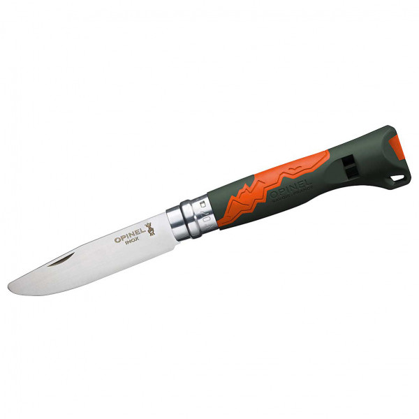 Image of Opinel - Outdoor Junior Virobloc - Messer Gr 7,5 cm khaki /orange bei Bergfreunde.ch - der Outdoor Shop