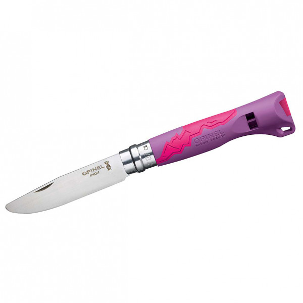 Image of Opinel - Outdoor Junior Virobloc - Messer Gr 7,5 cm lila/rosa bei Bergfreunde.ch - der Outdoor Shop
